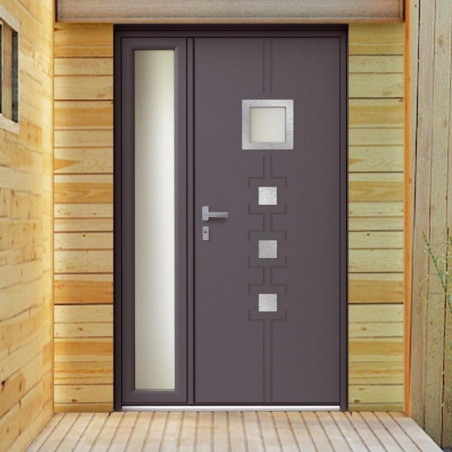 Portes d'entrée PVC ou Alu sur-mesure