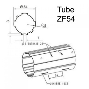 Moteur de volet roulant Somfy LT50 JET 10/17,  kit de remplacement