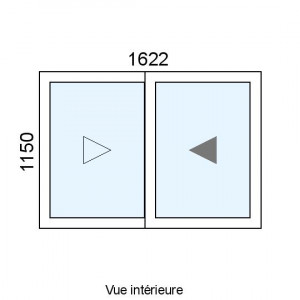 Fenêtre coulissante Alu 2...