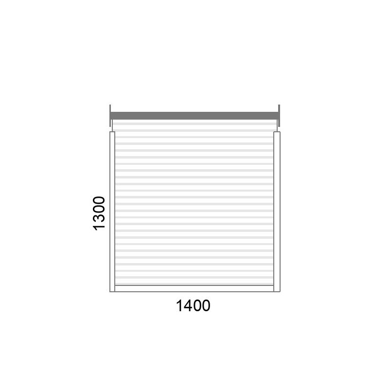 small-Volet roulant traditionnel P55 motorisé L1400 x H1300