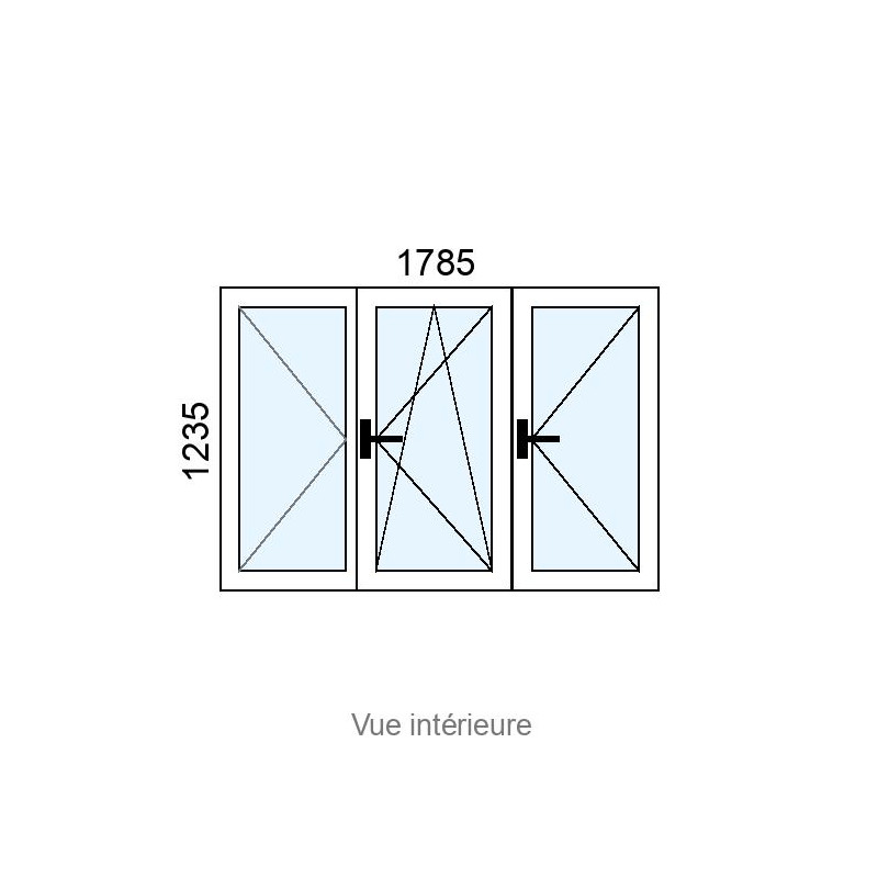 small-Fenêtre PVC OB 3 vantaux L1785 x H1235