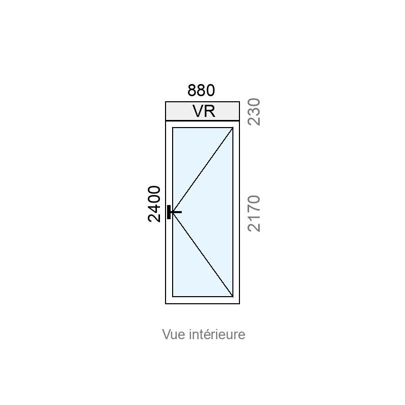 small-Porte-fenêtre PVC 1 vantail L880 x H2170