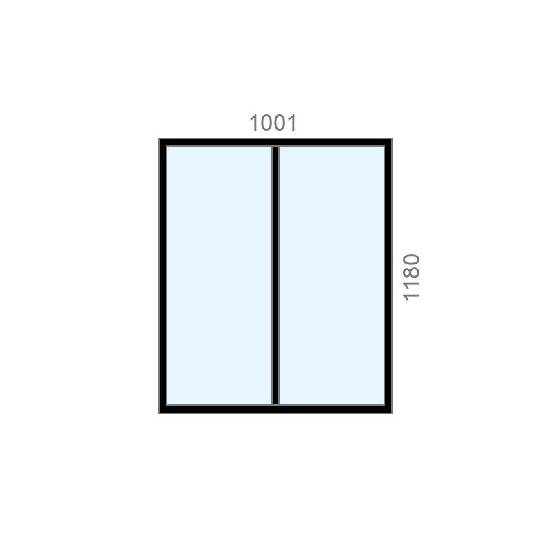 small-Verrière sur mesure atelier L1001 x H1180