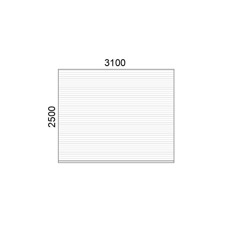 small-Tablier de volet roulant A56 L3100 x H2500 mm