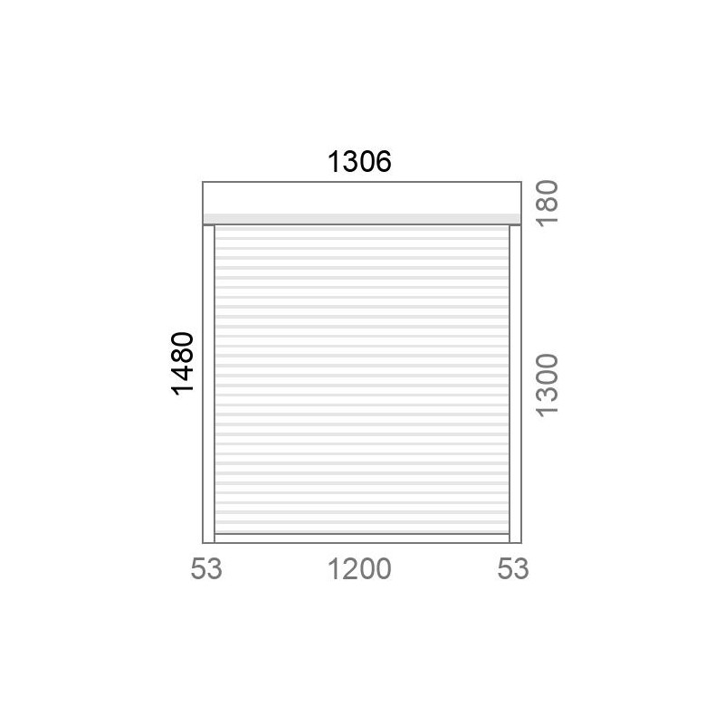 small-Volet roulant rénovation motorisé solaire radio IO RS100 L1200 x H1300