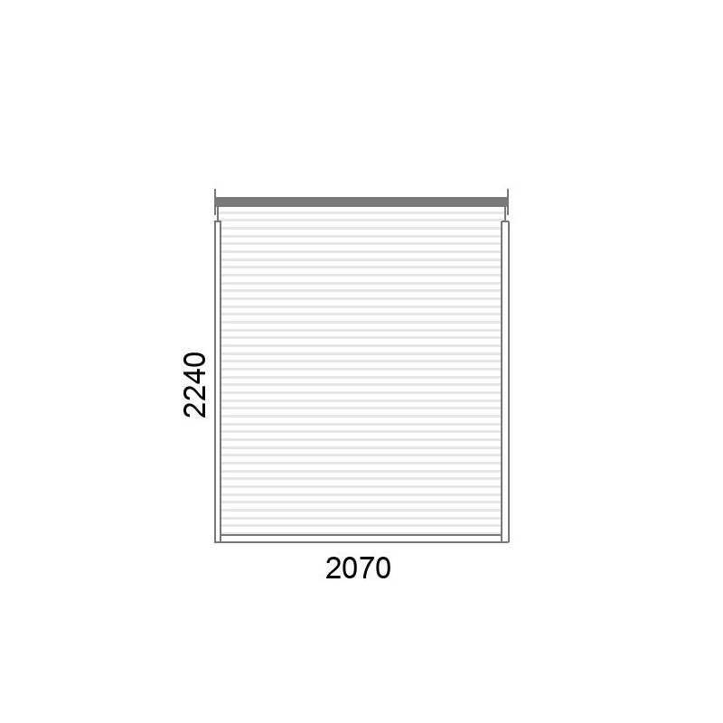 small-Volet roulant traditionnel A39 motorisé L2070 x H2240