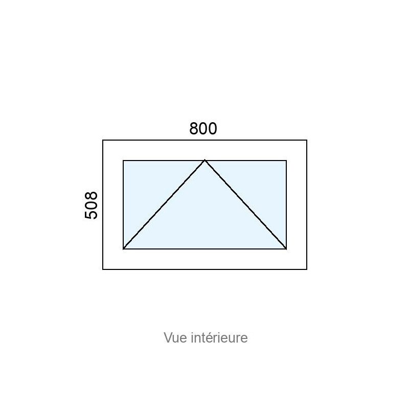 small-Châssis à Soufflet PVC L800 x H508