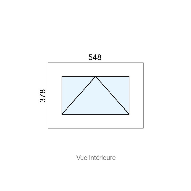 small-Châssis à Soufflet PVC L548 x H378