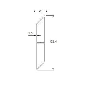 Lot de 40 x Lame brise-vue  Lg  2490 mm coloris Gris 7016 texturé