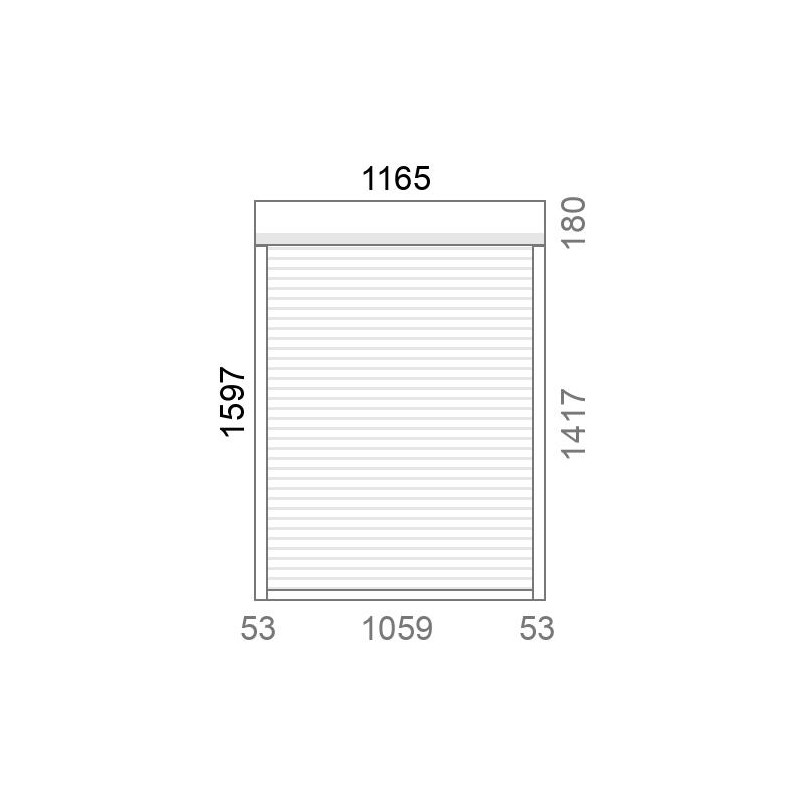 small-Volet roulant rénovation motorisé solaire radio IO RS100 L1170 x H1600