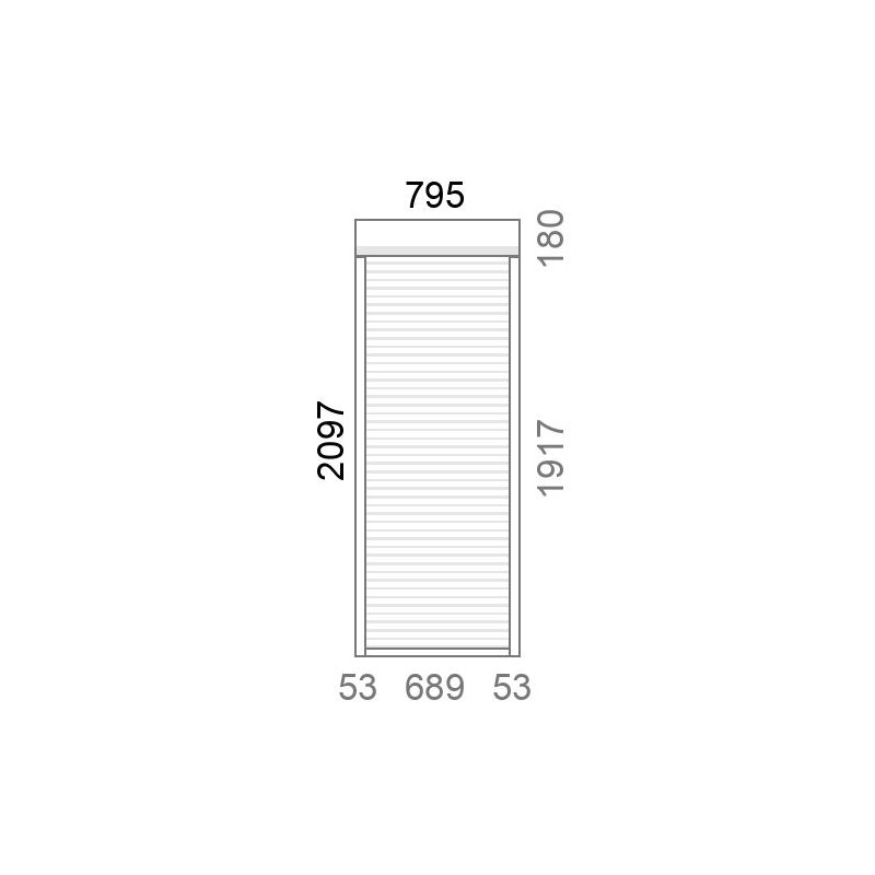 small-Volet roulant rénovation motorisé solaire radio A-OK L800 x H2100