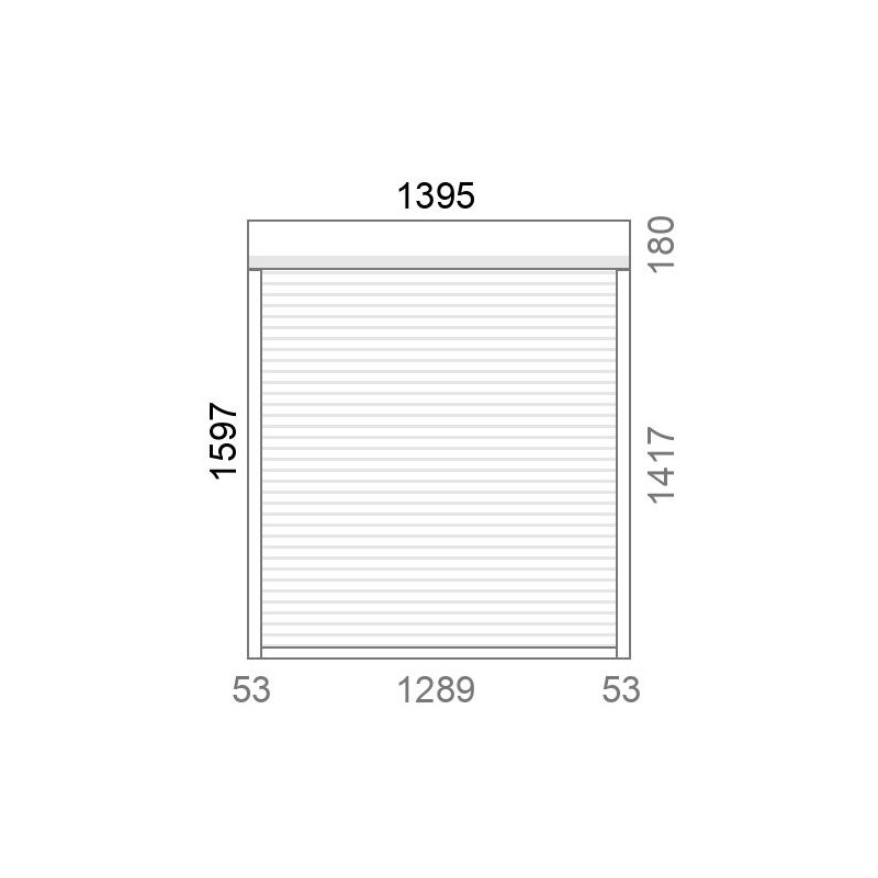 small-Volet roulant rénovation motorisé solaire radio IO RS100 L1400 x H1600