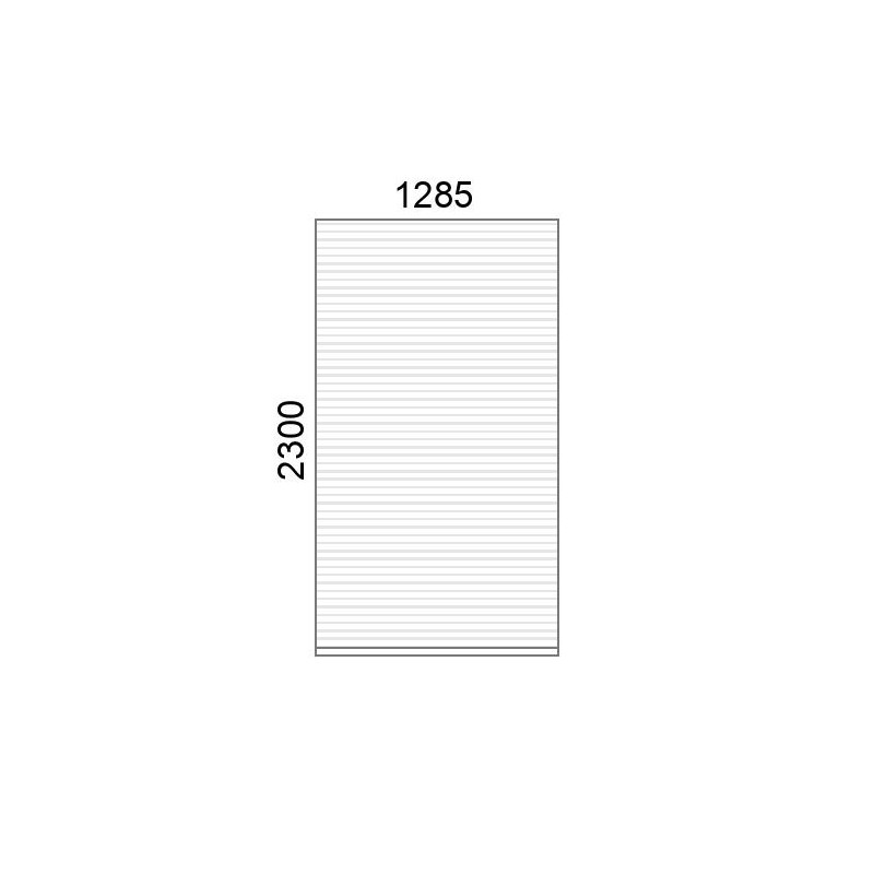 small-Tablier de volet roulant A39 L1285 x H2300 mm