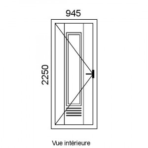 Porte d'entrée Alu 1...