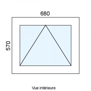 Châssis à Soufflet PVC L680...