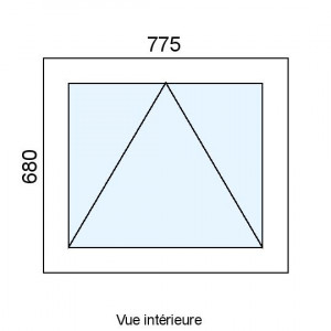 Châssis à Soufflet PVC L775...