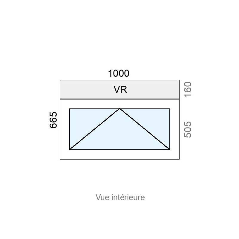 small-Châssis à Soufflet PVC L1000 x H665