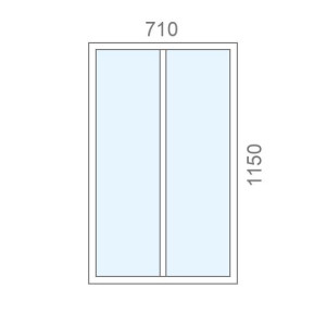 Verrière sur mesure atelier L710 x H1150