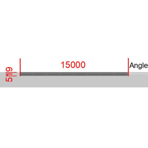 Elément de clôture L15000  x  H519