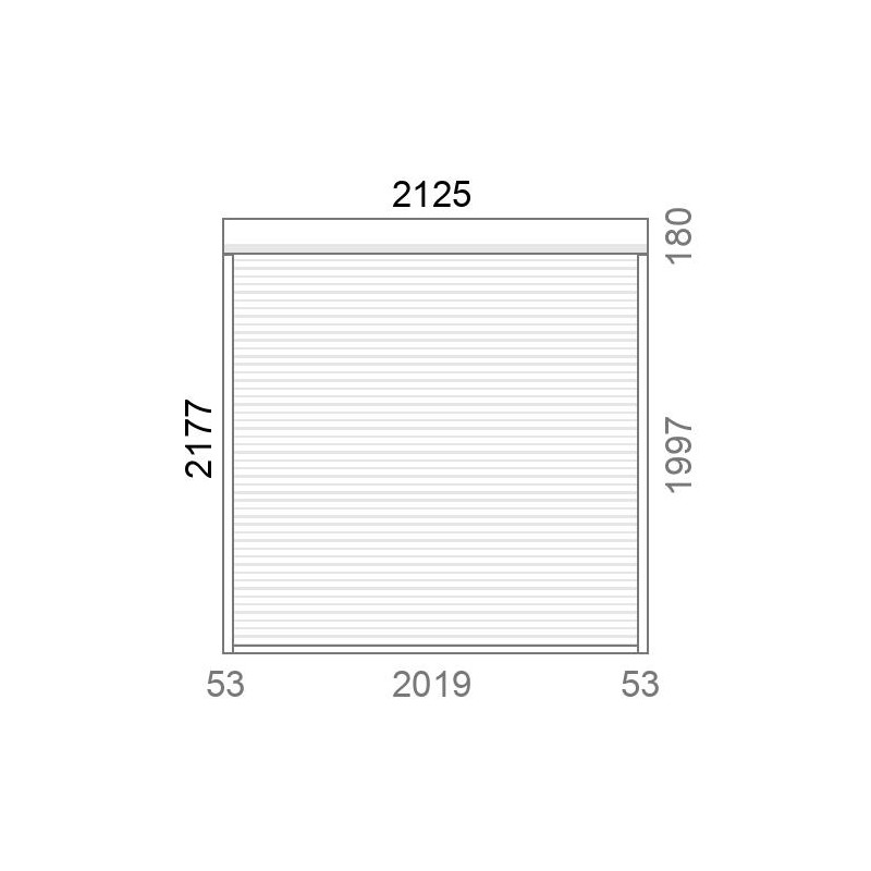 small-Volet roulant rénovation motorisé solaire radio A-OK L2130 x H2180