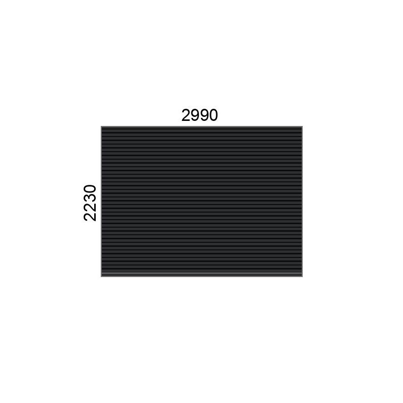 small-Tablier de volet roulant A56 L2990 x H2230 mm