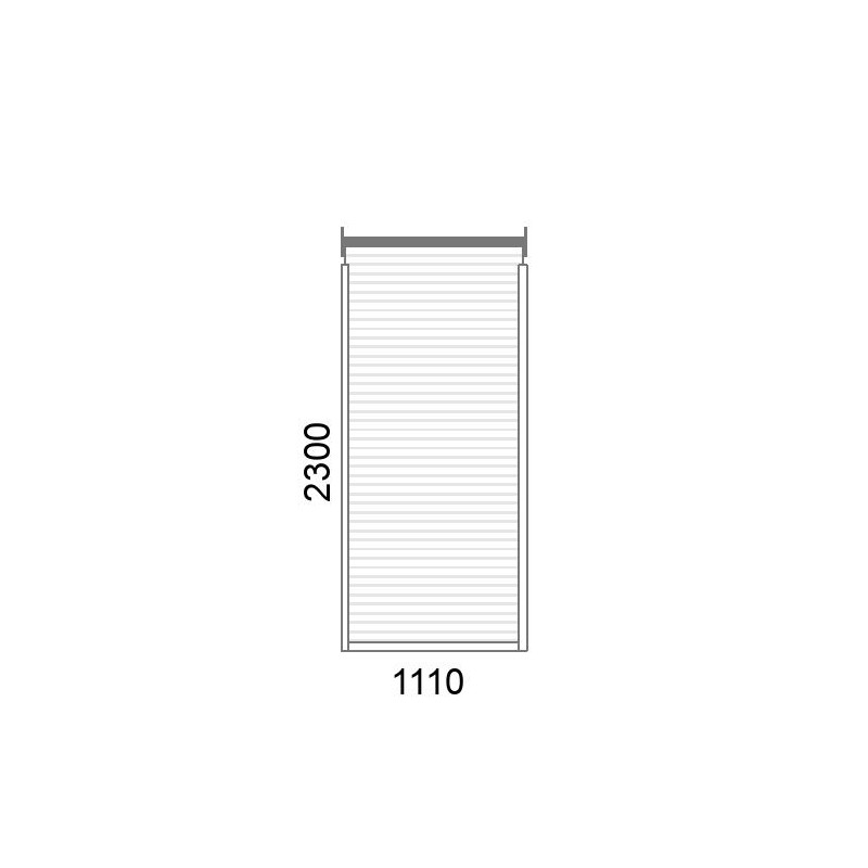 small-Volet roulant traditionnel P55 manuel L1110 x H2300