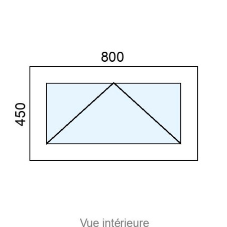 Châssis Alu à Soufflet L800 x H450