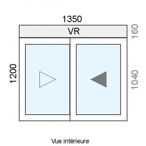 Fenêtre coulissante Alu 2...