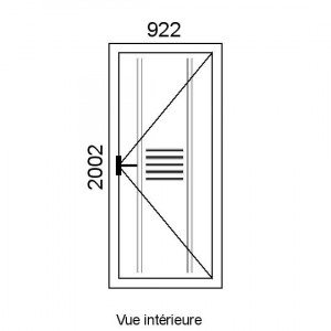 Porte d'entrée Alu 1...