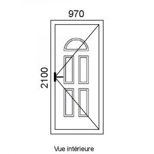 Porte d'entrée Alu 1...