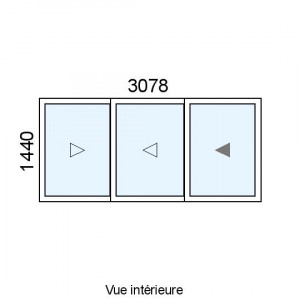 Fenêtre coulissante Alu 3...