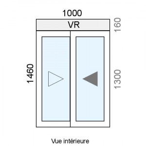 Fenêtre coulissante Alu 2...