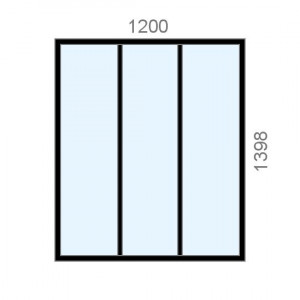 Verrière sur mesure L1200 x...