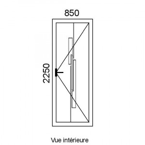 Porte d'entrée Alu 1...