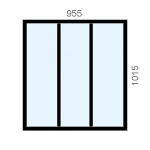 Verrière sur mesure L955 x...