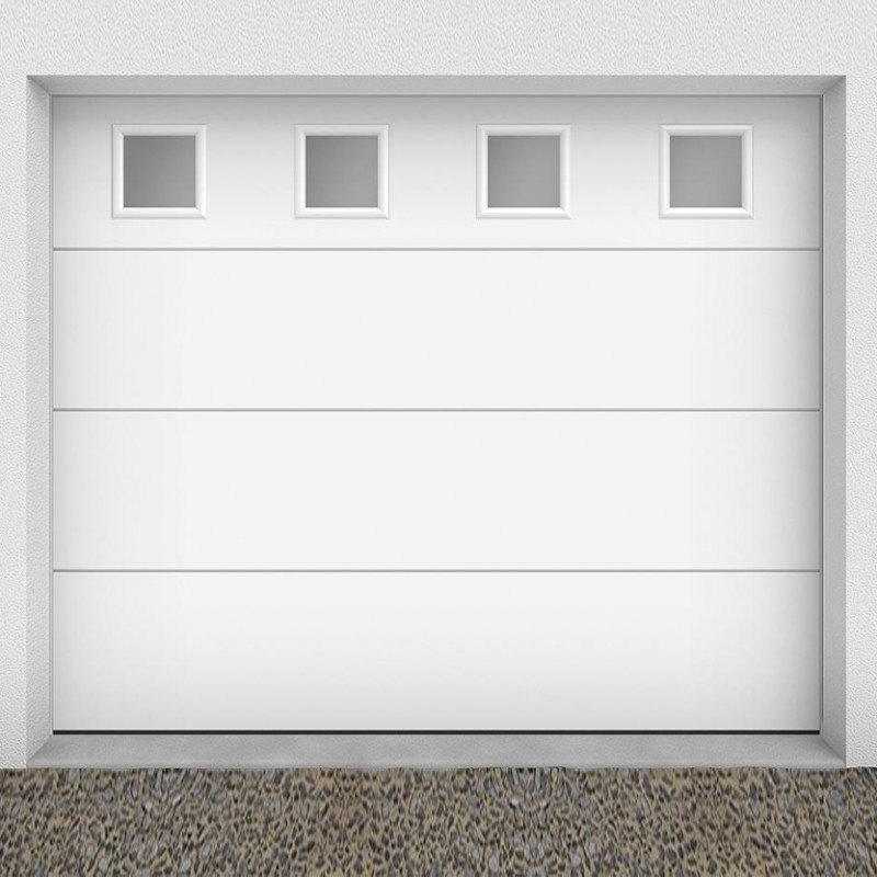 Comment poser ma porte de garage enroulable avec coffre?
