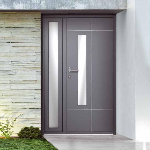 image Porte d'entrée Aluminium sur mesure